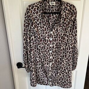 Show Me Your Mumu Leopard Tunic Dress